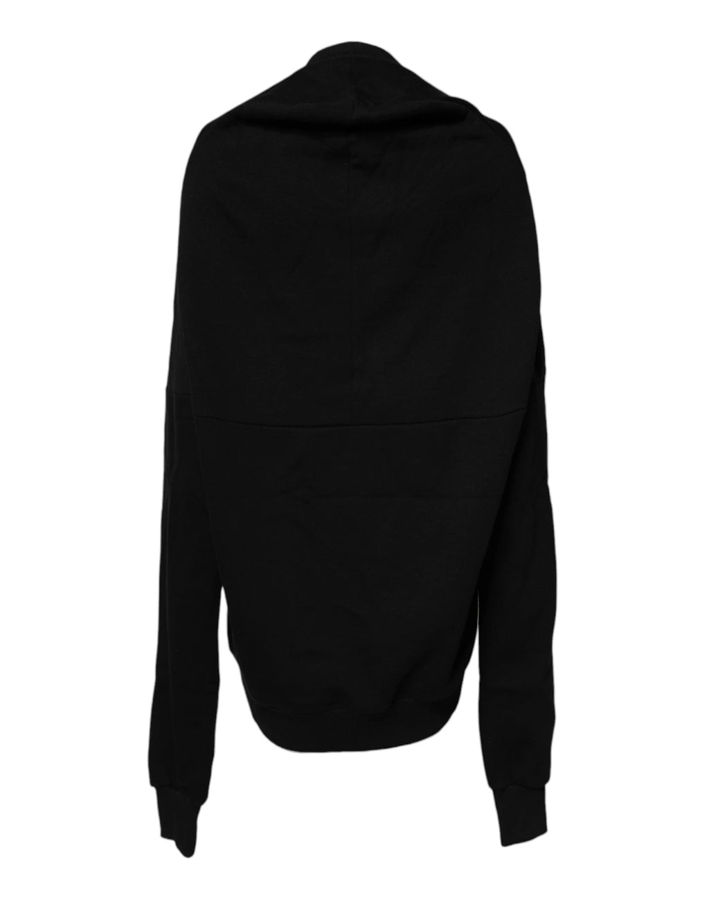 Dolce & Gabbana Black Cotton Crew Neck Sweatshirt Sweater by Dolce & Gabbana