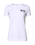 Dolce & Gabbana White #DGFamily Cotton Crew Neck T-shirt by Dolce & Gabbana