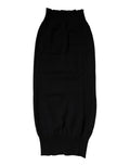Dolce & Gabbana Black Cashmere Knitted Neck Warmer Foulard Scarf by Dolce & Gabbana