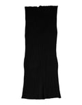 Dolce & Gabbana Black Cashmere Knitted Neck Warmer Foulard Scarf by Dolce & Gabbana