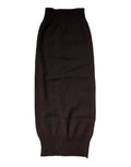 Dolce & Gabbana Brown Cashmere Knitted Neck Warmer Foulard Scarf by Dolce & Gabbana
