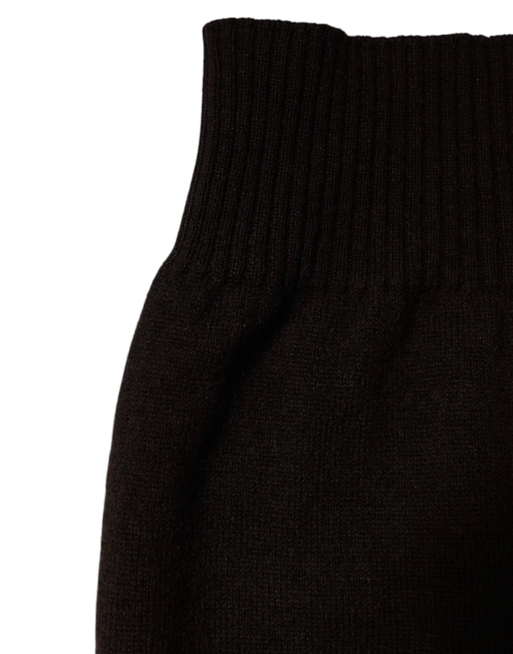 Dolce & Gabbana Brown Cashmere Knitted Neck Warmer Foulard Scarf by Dolce & Gabbana