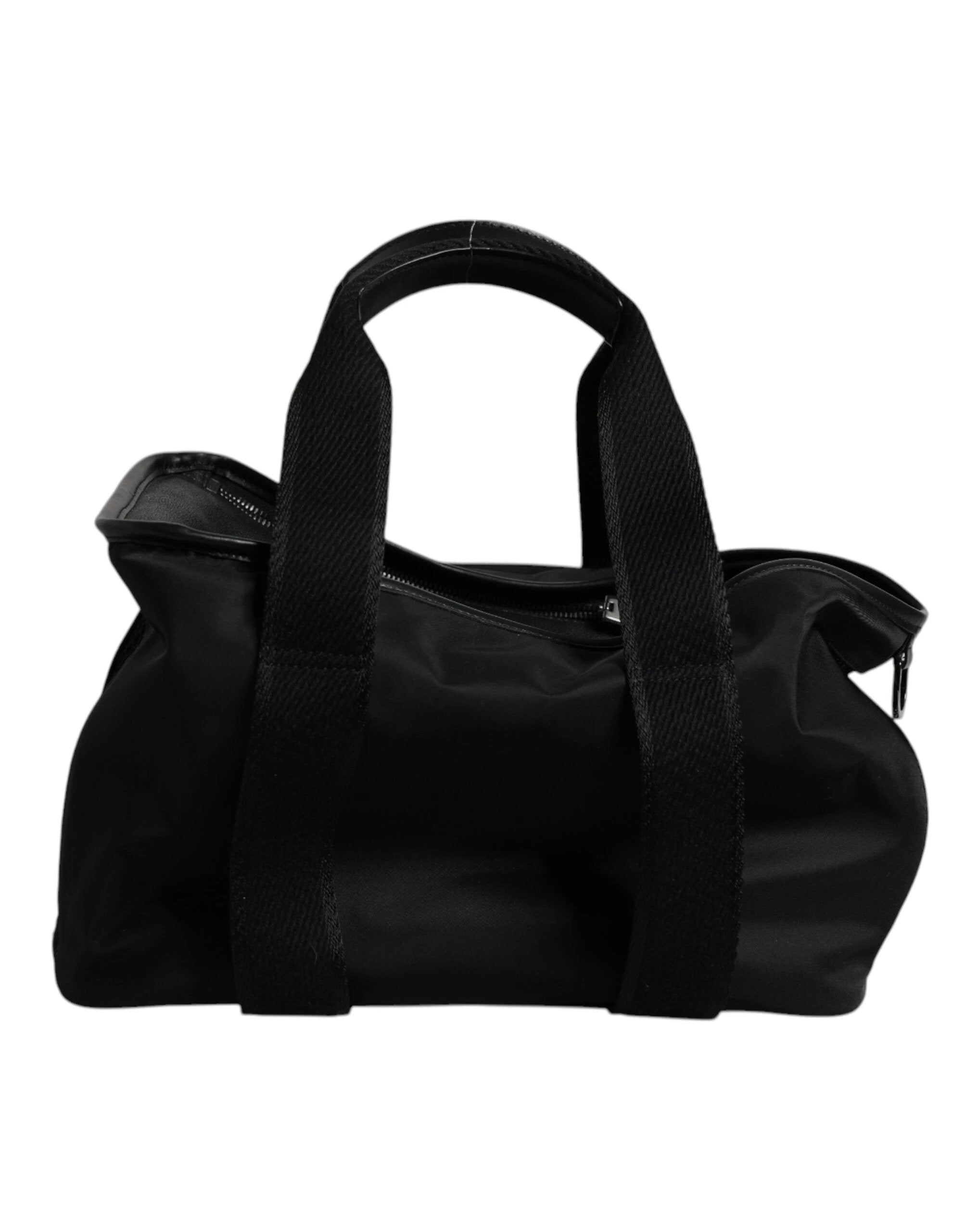 Dolce & Gabbana Black Shoulder Strap Pet Carry Logo Plaque Bag by Dolce & Gabbana