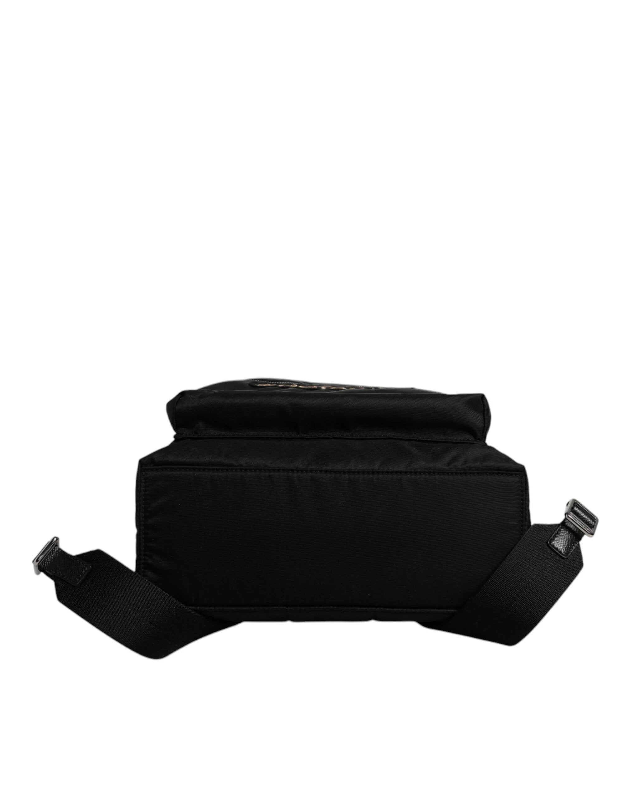Dolce & Gabbana Black Nylon #DGFAMILY Embellished Backpack VULCANO Bag by Dolce & Gabbana