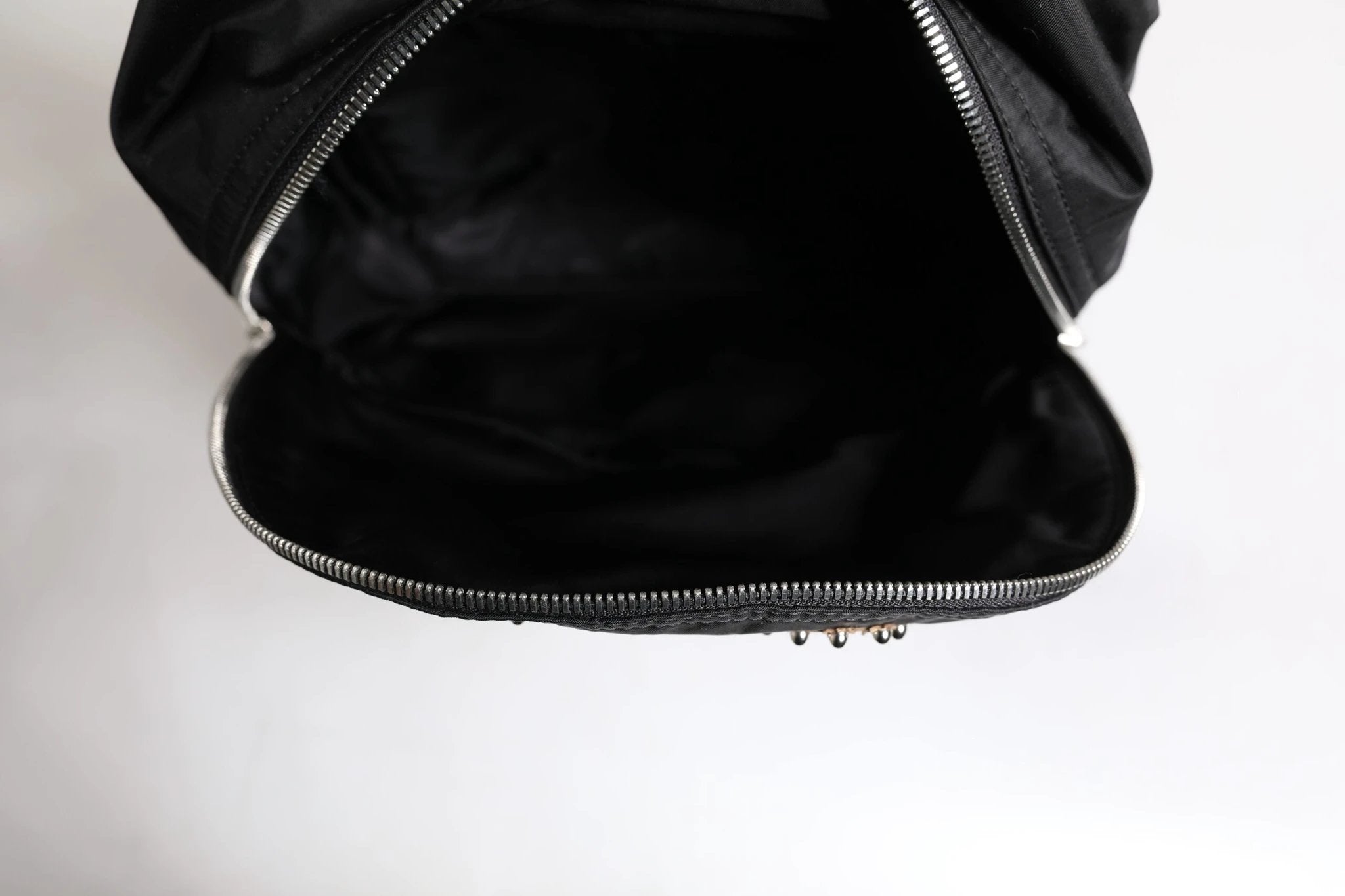 Dolce & Gabbana Black Nylon #DGFAMILY Embellished Backpack VULCANO Bag by Dolce & Gabbana
