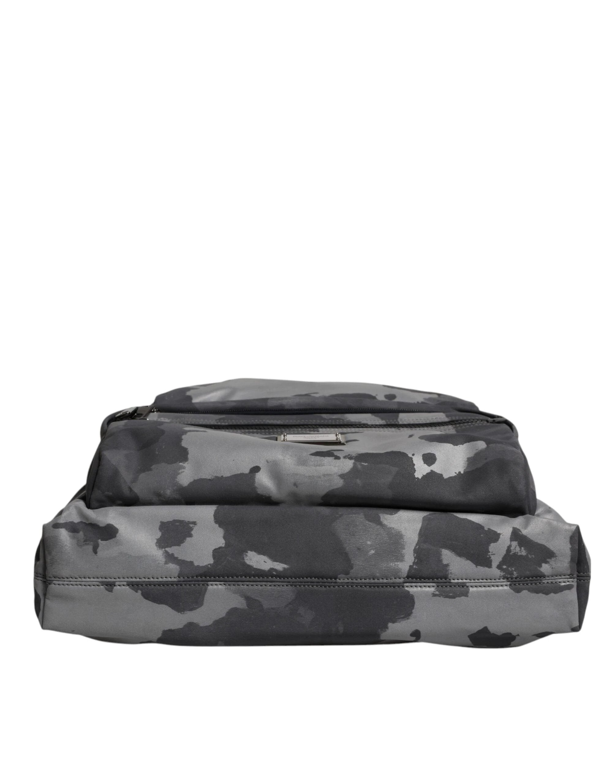 Dolce & Gabbana Black Camouflage Shoulder Strap Logo Plaque Bag by Dolce & Gabbana
