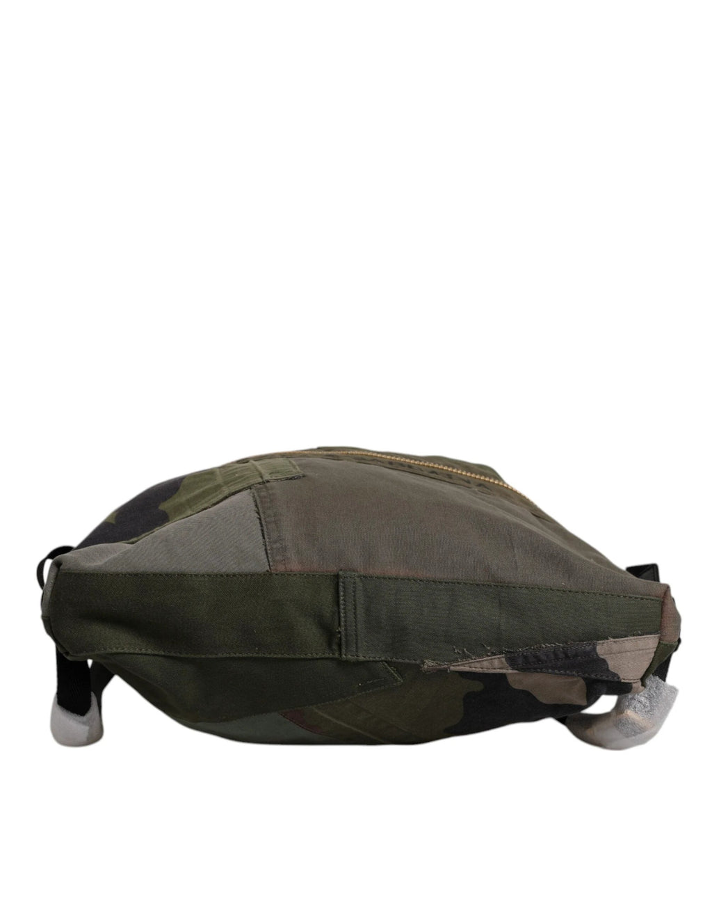 Dolce & Gabbana Military Green Patchwork Rucksack Backpack Bag by Dolce & Gabbana