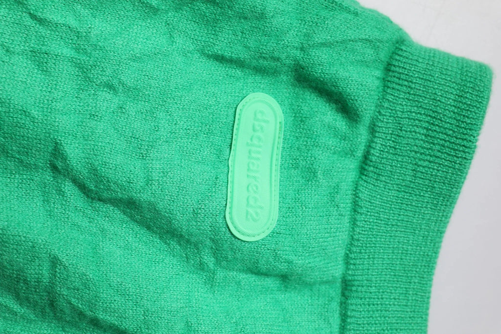Dsquared² Green Cotton Elastic Waist Men Casual Pants by Dsquared²