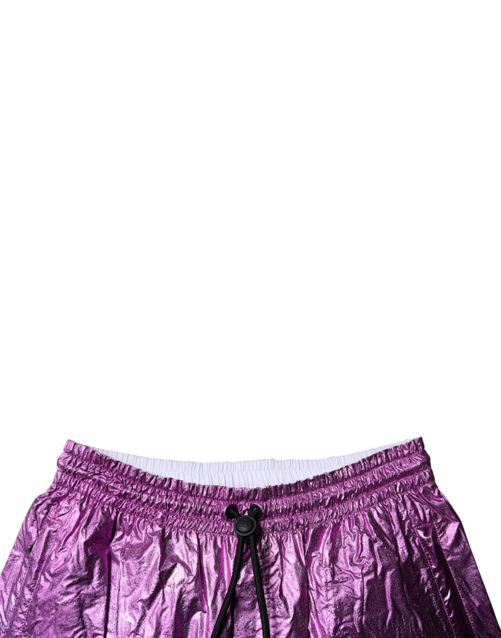 Dolce & Gabbana Metallic Pink Purple Two Tone Bermuda Shorts by Dolce & Gabbana