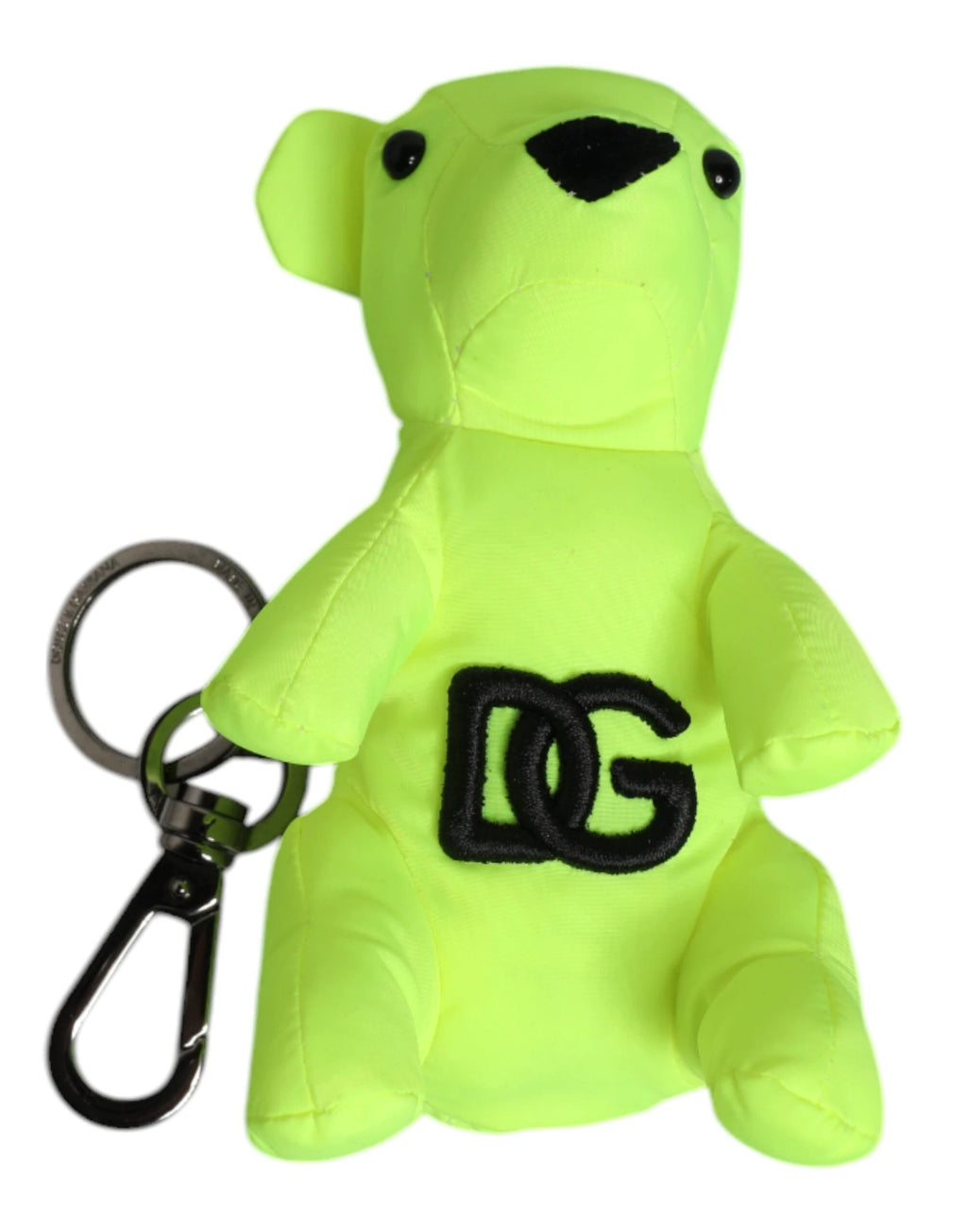 Dolce & Gabbana Green Bear Embroidered Logo Keychain Clasp Keyring by Dolce & Gabbana
