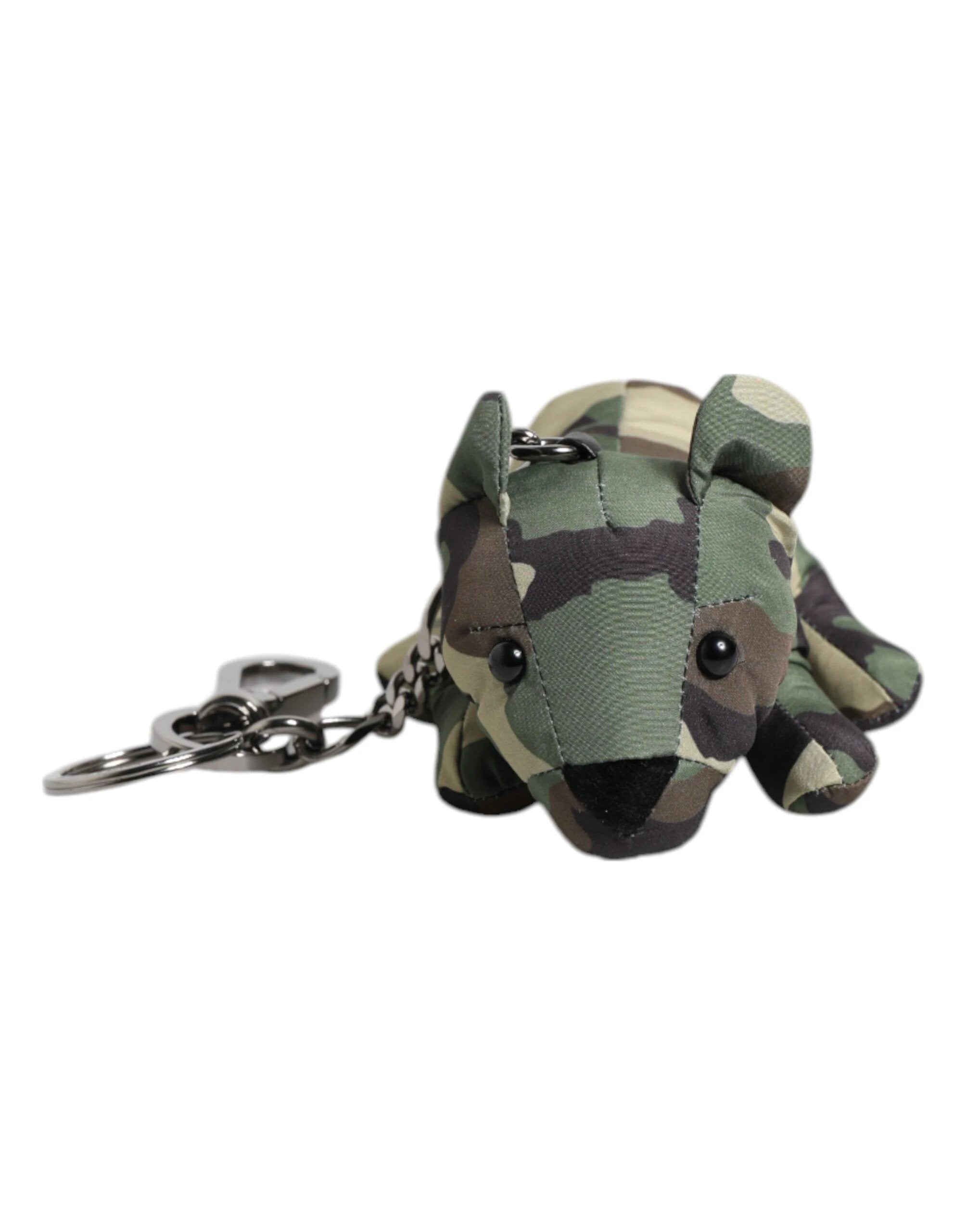 Dolce & Gabbana Multicolor Camouflage Animal Silhouette Keychain Keyring by Dolce & Gabbana