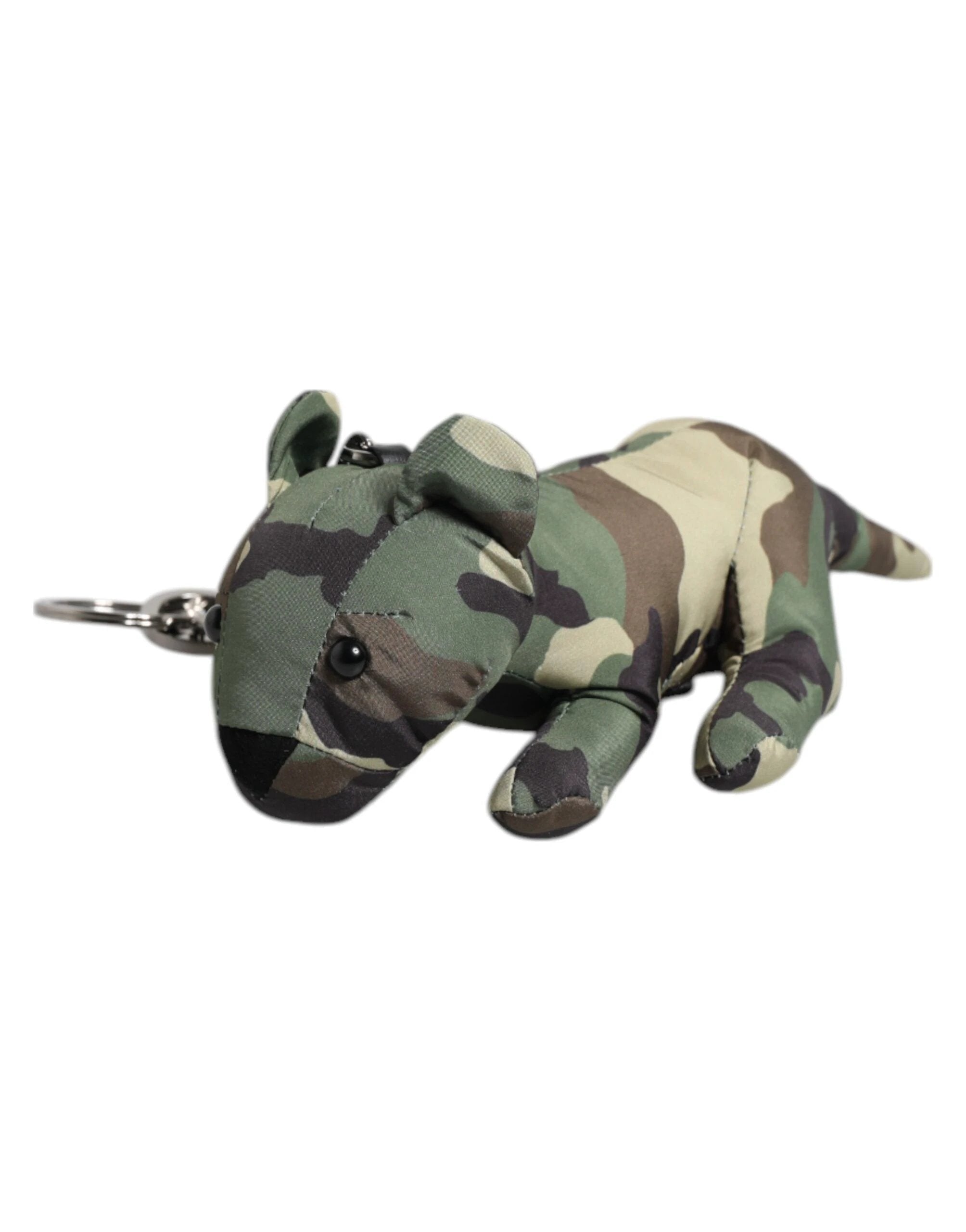 Dolce & Gabbana Multicolor Camouflage Animal Silhouette Keychain Keyring by Dolce & Gabbana