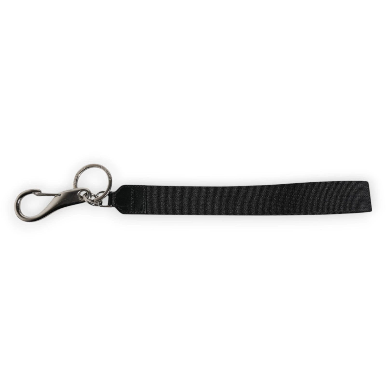 Dolce & Gabbana Black Nylon Logo DG Crown Men's Holder Keychain Keyring by Dolce & Gabbana