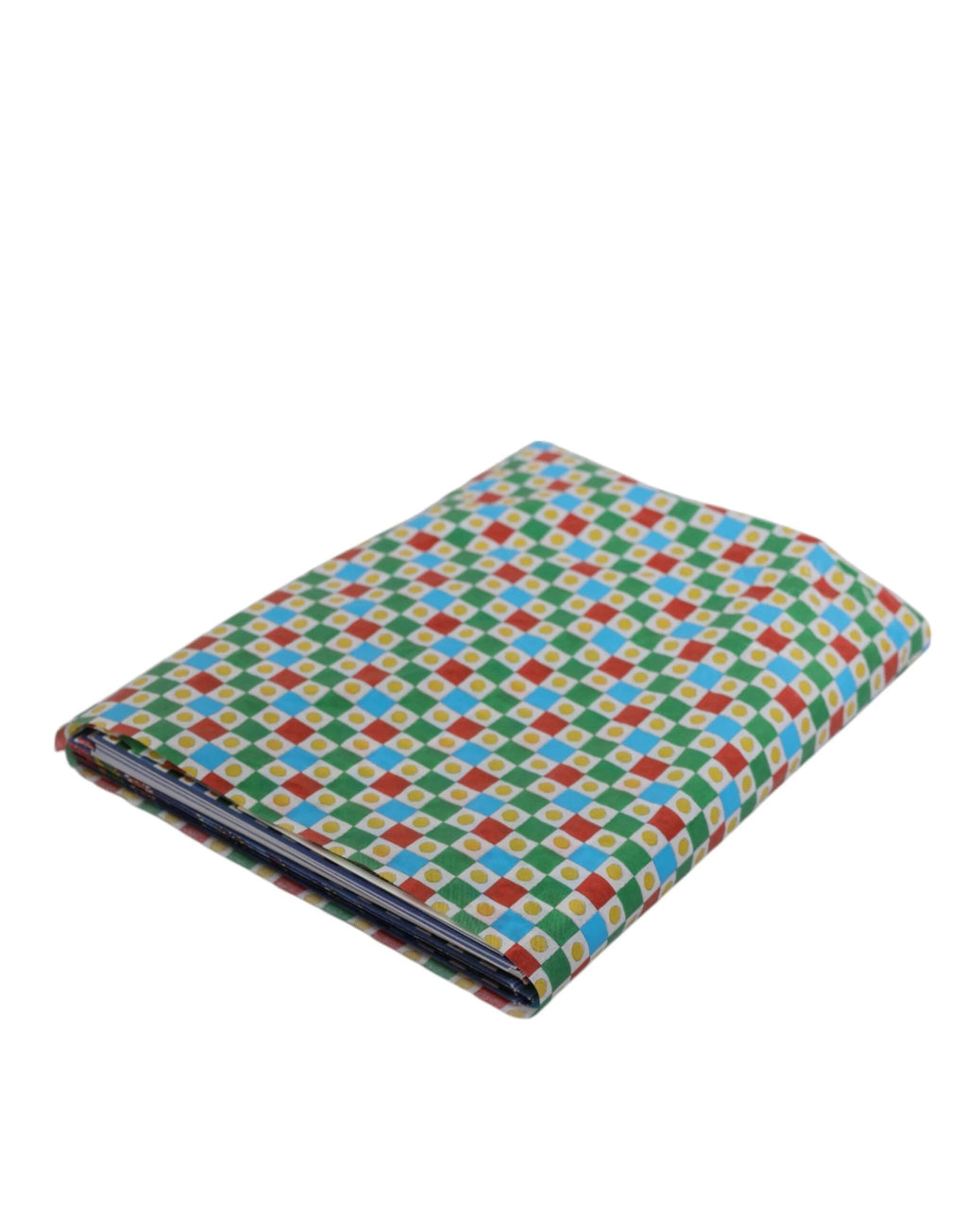 Dolce & Gabbana Multicolor Carretto Siciliano Envelope Post Card Holder by Dolce & Gabbana