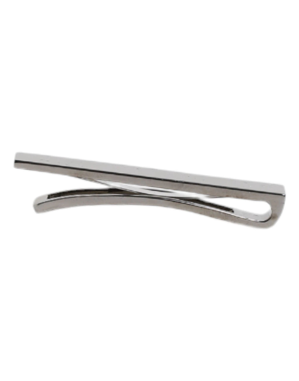 Dolce & Gabbana Black Tone Brass Logo Branded Tie Clip Bar by Dolce & Gabbana