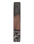 Dolce & Gabbana Silver Tone Brass Logo Branded Tie Clip Bar by Dolce & Gabbana
