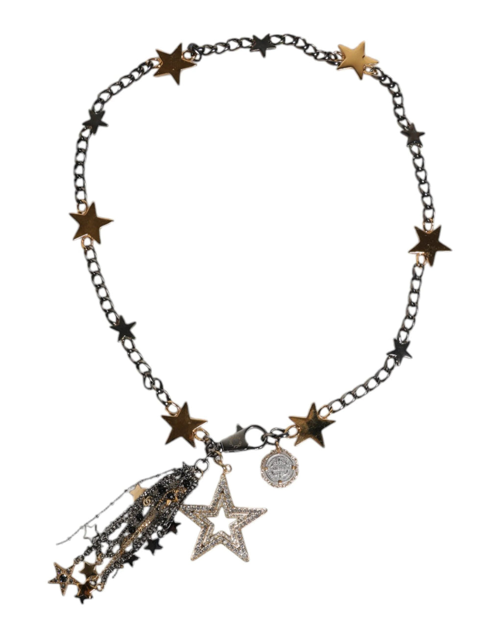 Dolce & Gabbana Silver Gold Brass Embellished Waist Chain Belt by Dolce & Gabbana