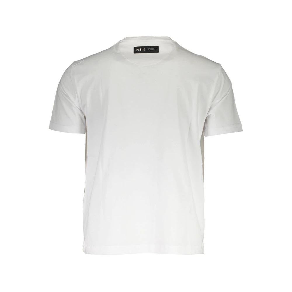 Plein Sport White Cotton T-Shirt by Plein Sport