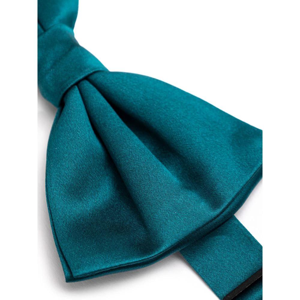 Dolce & Gabbana Green Silk Bowtie by Dolce & Gabbana