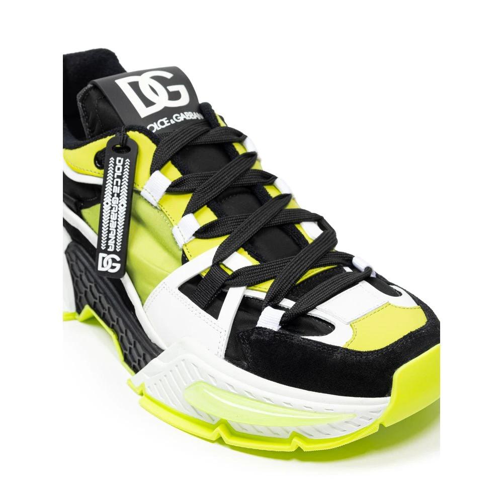 Dolce & Gabbana Multicolor Polyamide Athletic Sneakers by Dolce & Gabbana