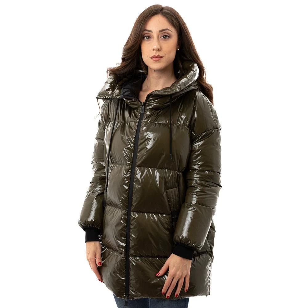 Herno Green Polyamide Parka by Herno