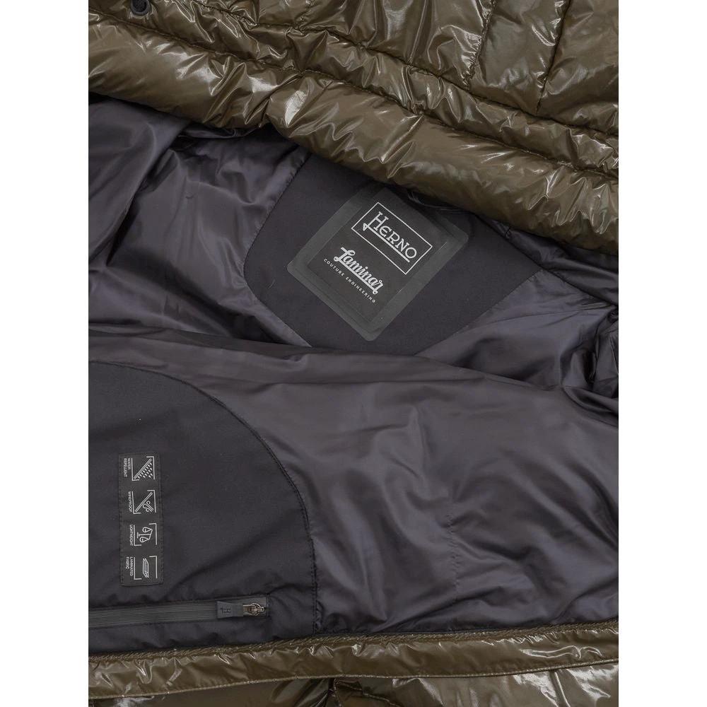 Herno Green Polyamide Parka by Herno