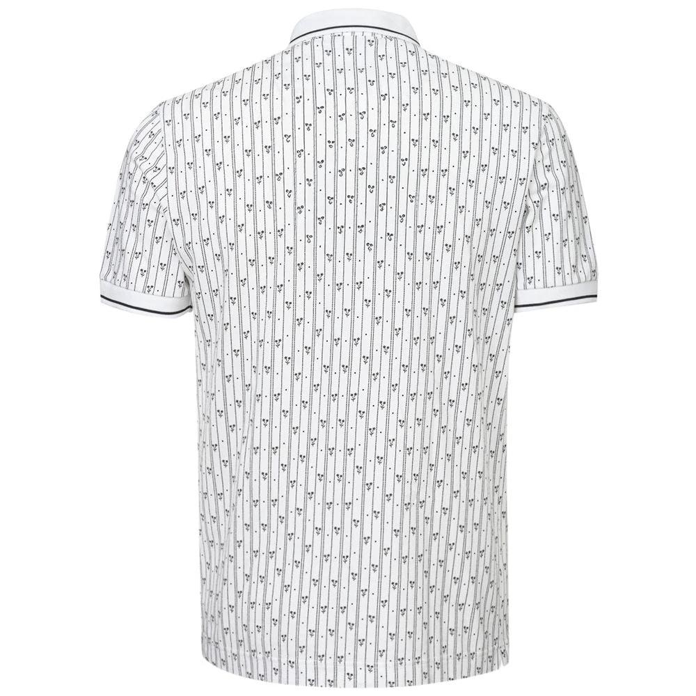 Dolce & Gabbana White Cotton Polo Shirt by Dolce & Gabbana