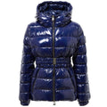 Herno Blue Polyamide Coat by Herno