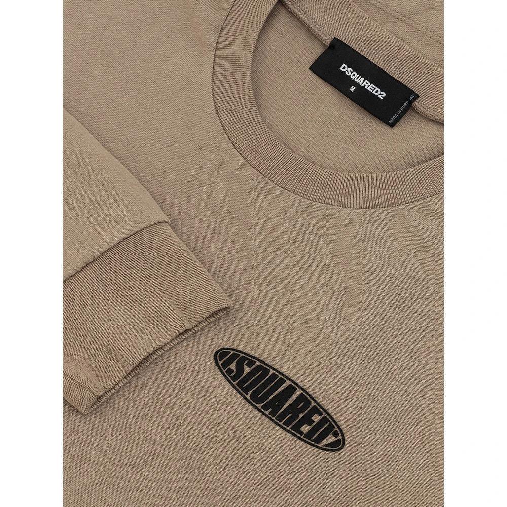 Dsquared² Beige Cotton T-Shirt by Dsquared²