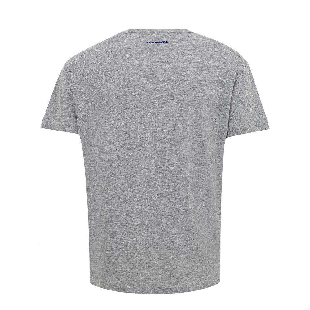 Dsquared² Gray Cotton T-Shirt by Dsquared²