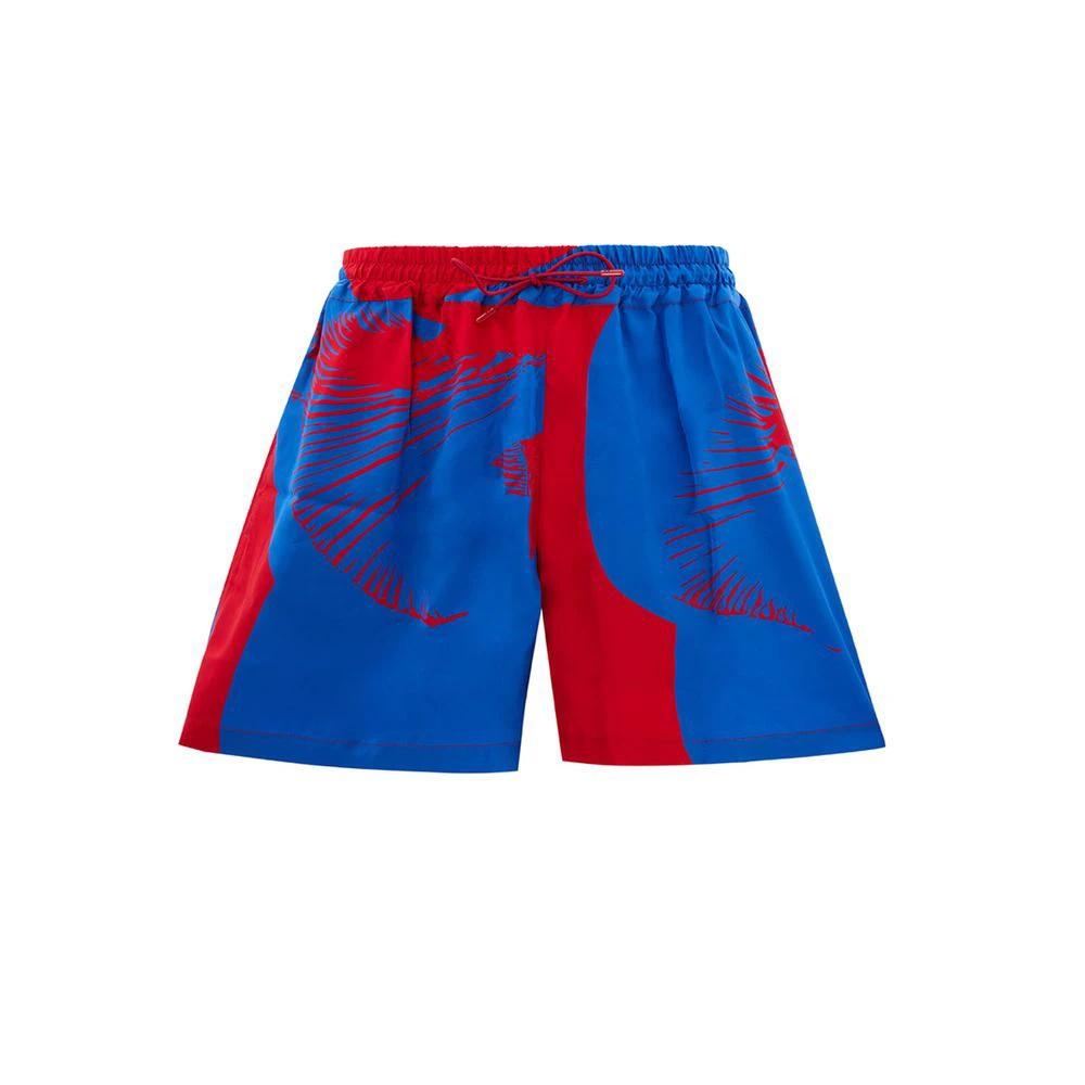 Bottega Veneta Multicolor Viscose Shorts by Bottega Veneta