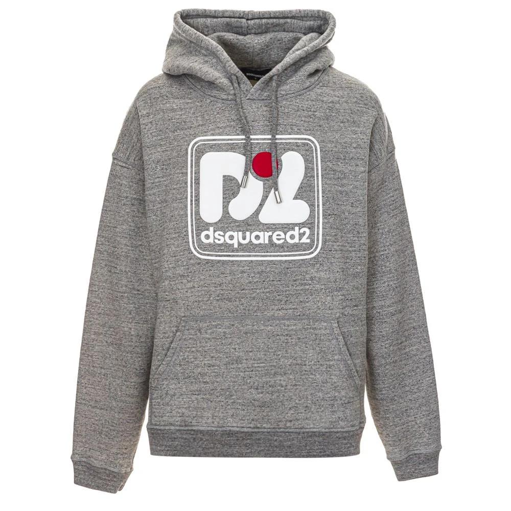 Dsquared² Gray Cotton Sweatshirt by Dsquared²