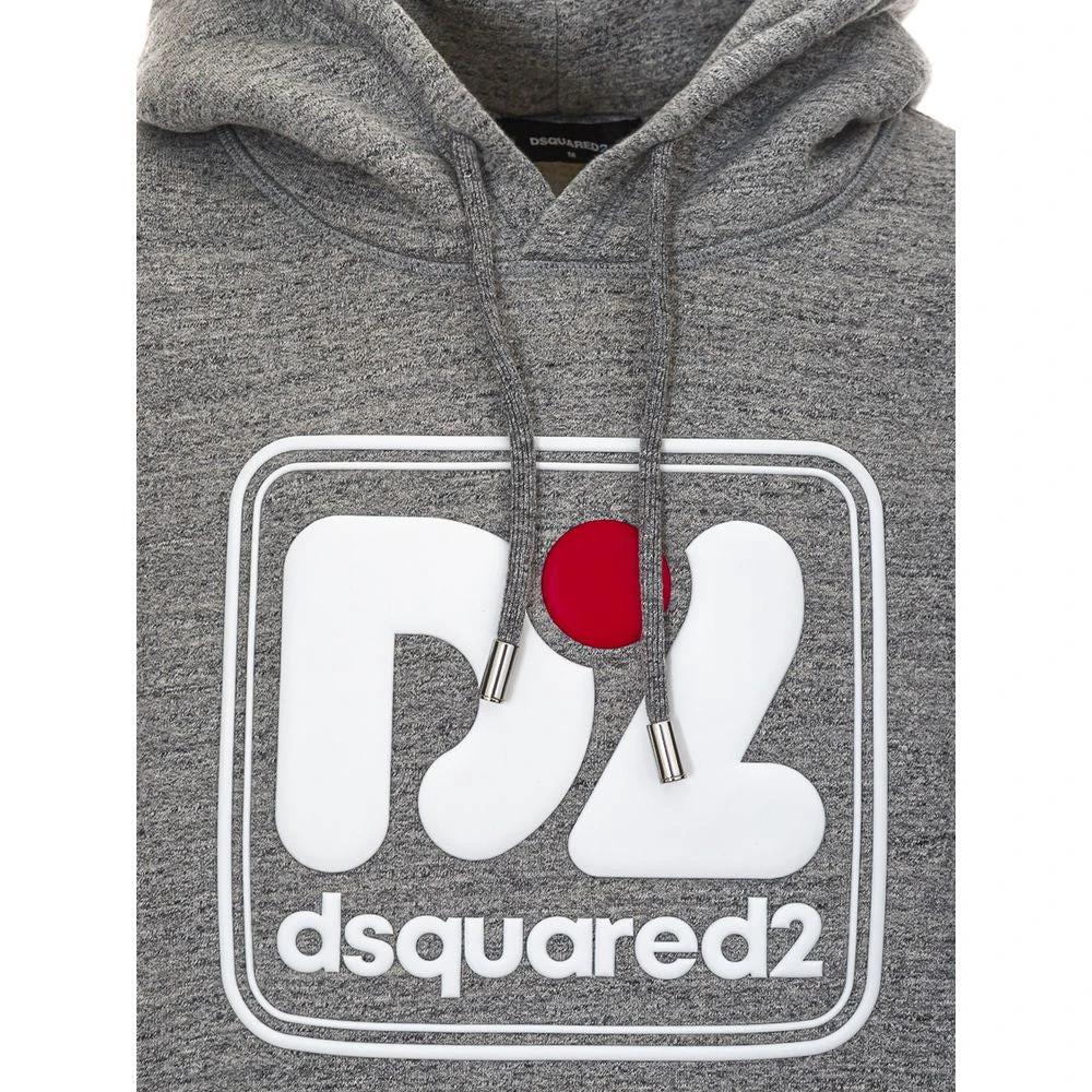 Dsquared² Gray Cotton Sweatshirt by Dsquared²