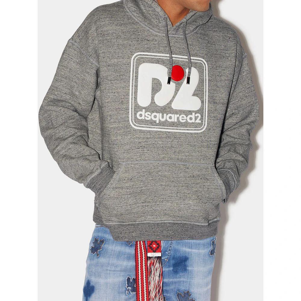 Dsquared² Gray Cotton Sweatshirt by Dsquared²