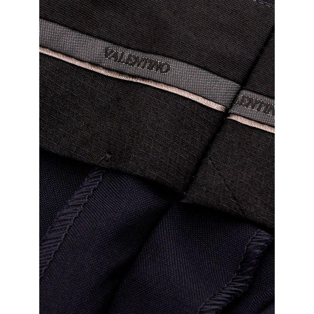 Valentino Black Wool Dress Pants by Valentino