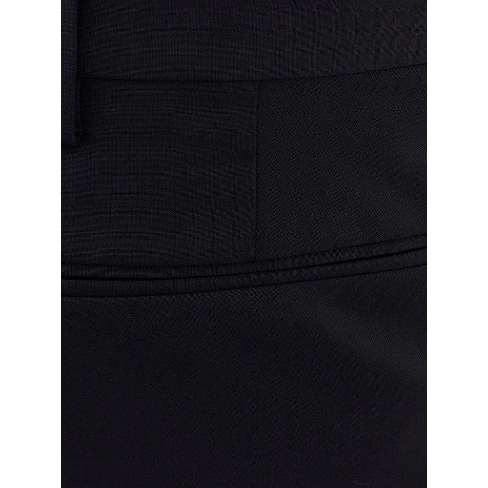 Valentino Black Wool Dress Pants by Valentino