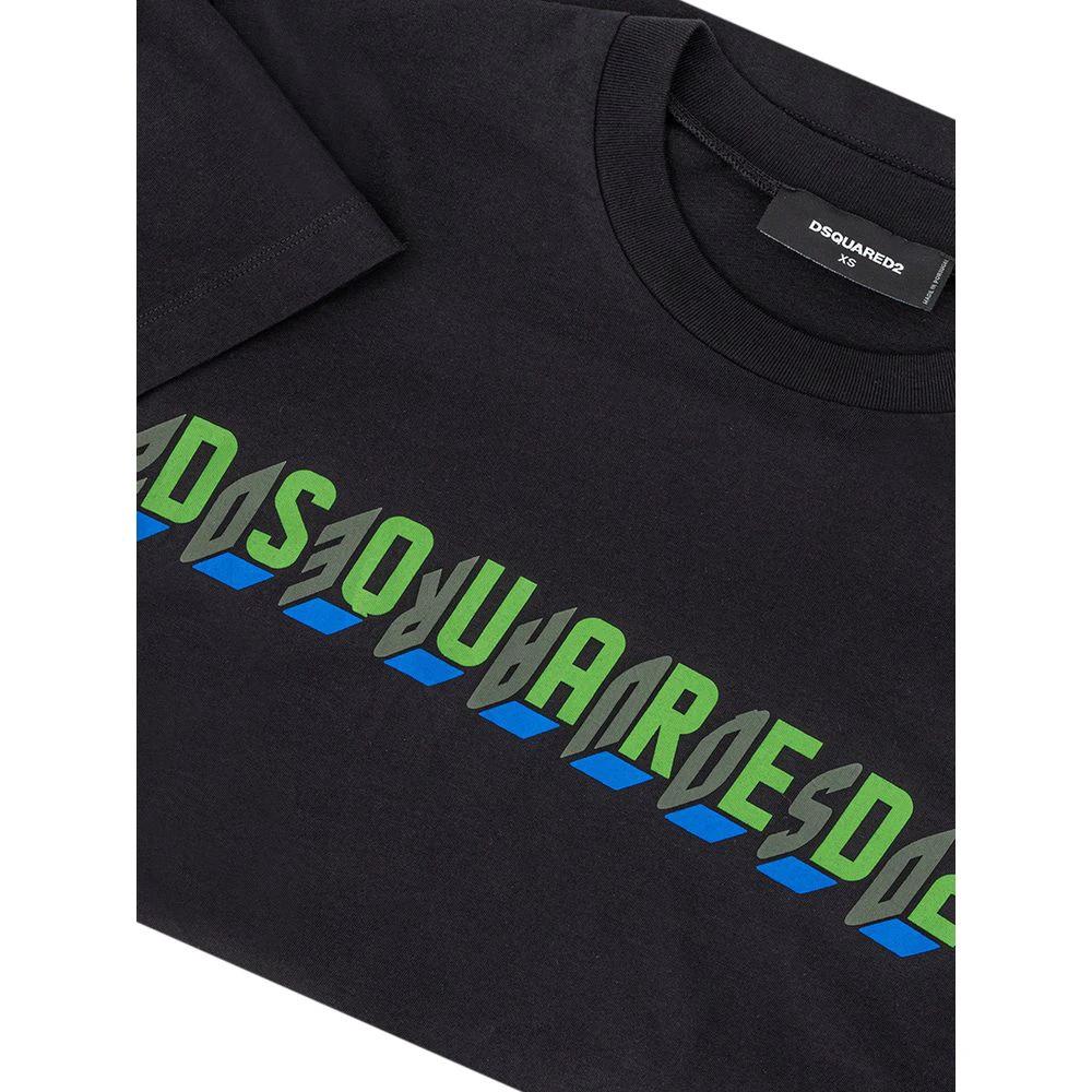 Dsquared² Black Cotton T-Shirt by Dsquared²