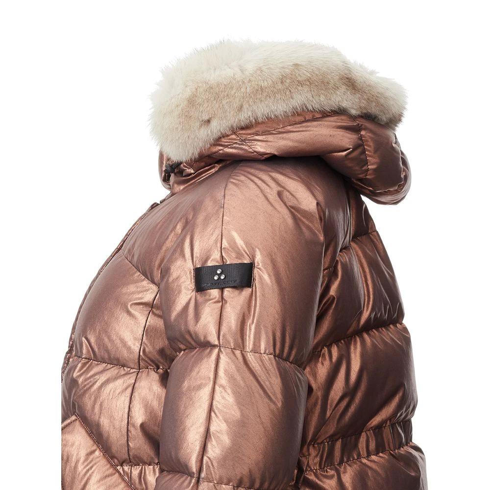 Peuterey Pink Polyester Full-Length Jacket by Peuterey