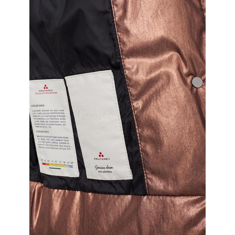 Peuterey Pink Polyester Full-Length Jacket by Peuterey