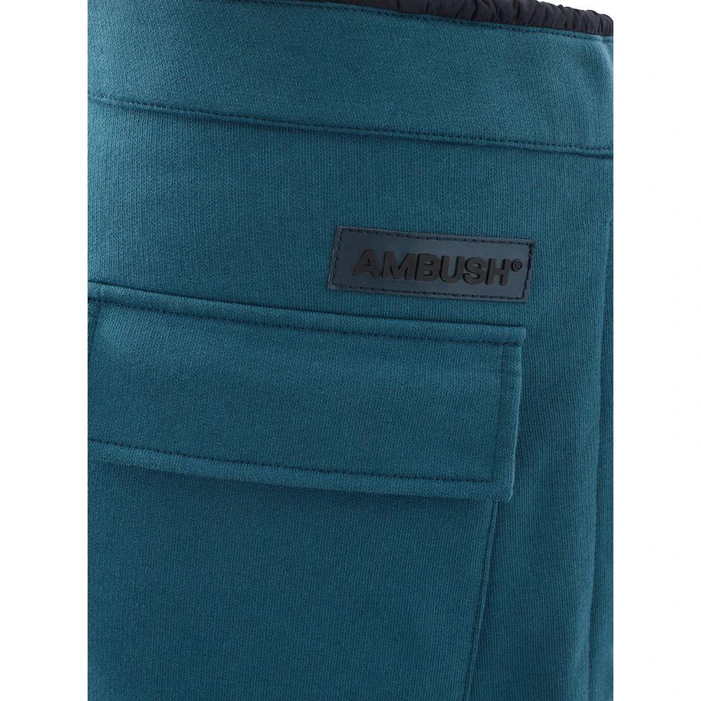 Ambush Blue Cotton Athletic Pants