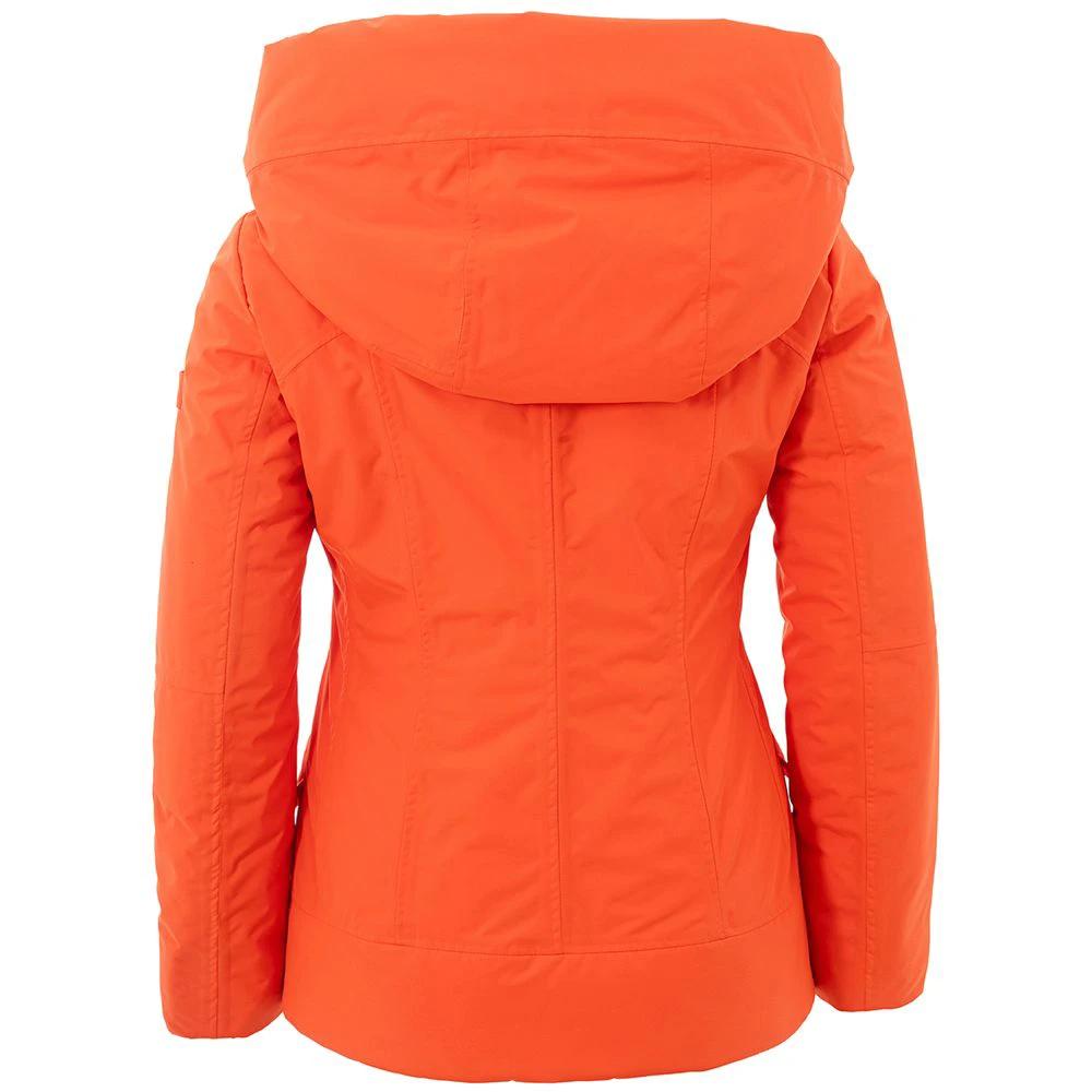 Veste longue Peuterey orange en polyester