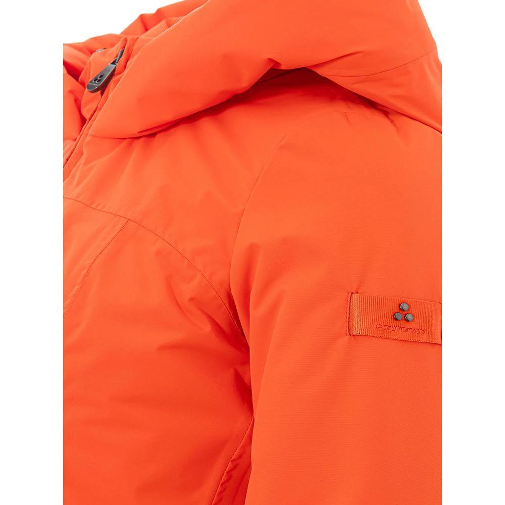 Veste longue Peuterey orange en polyester