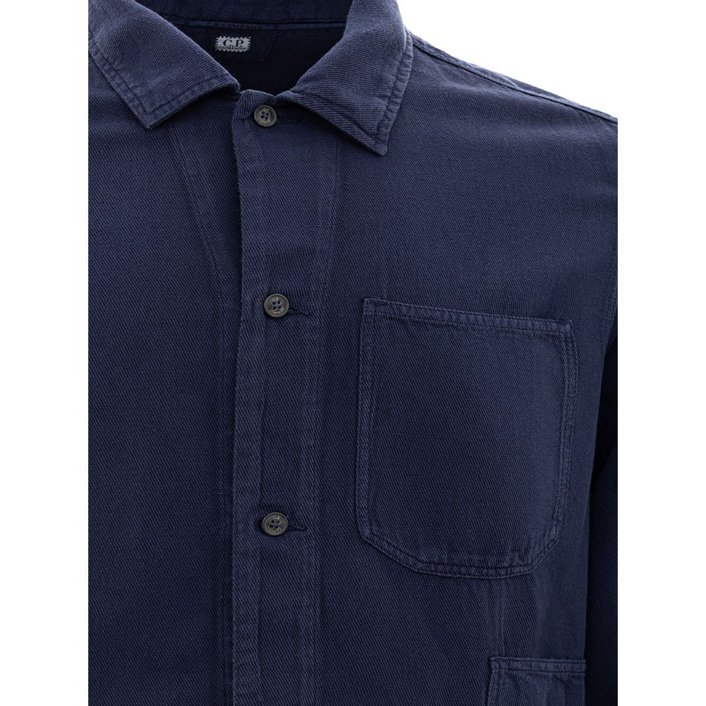 Chemise en denim bleu CP Company