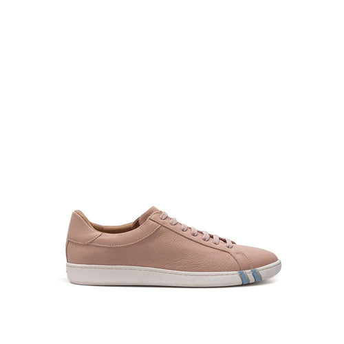 Bally Pink Leather Athletic Sneakers by Bally