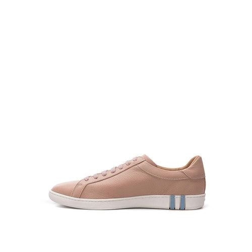 Bally Pink Leather Athletic Sneakers by Bally