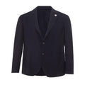 Lardini Blue Cotton Blazer by Lardini