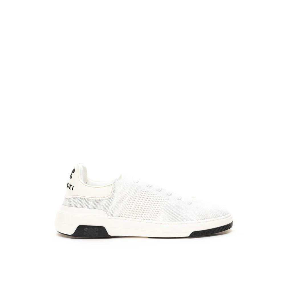 Casadei White Leather Athletic Sneakers by Casadei