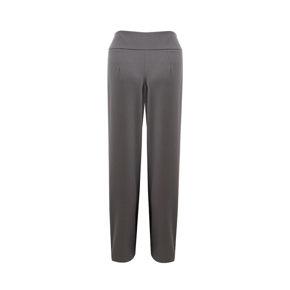 Lardini Gray Wool Casual Pants by Lardini
