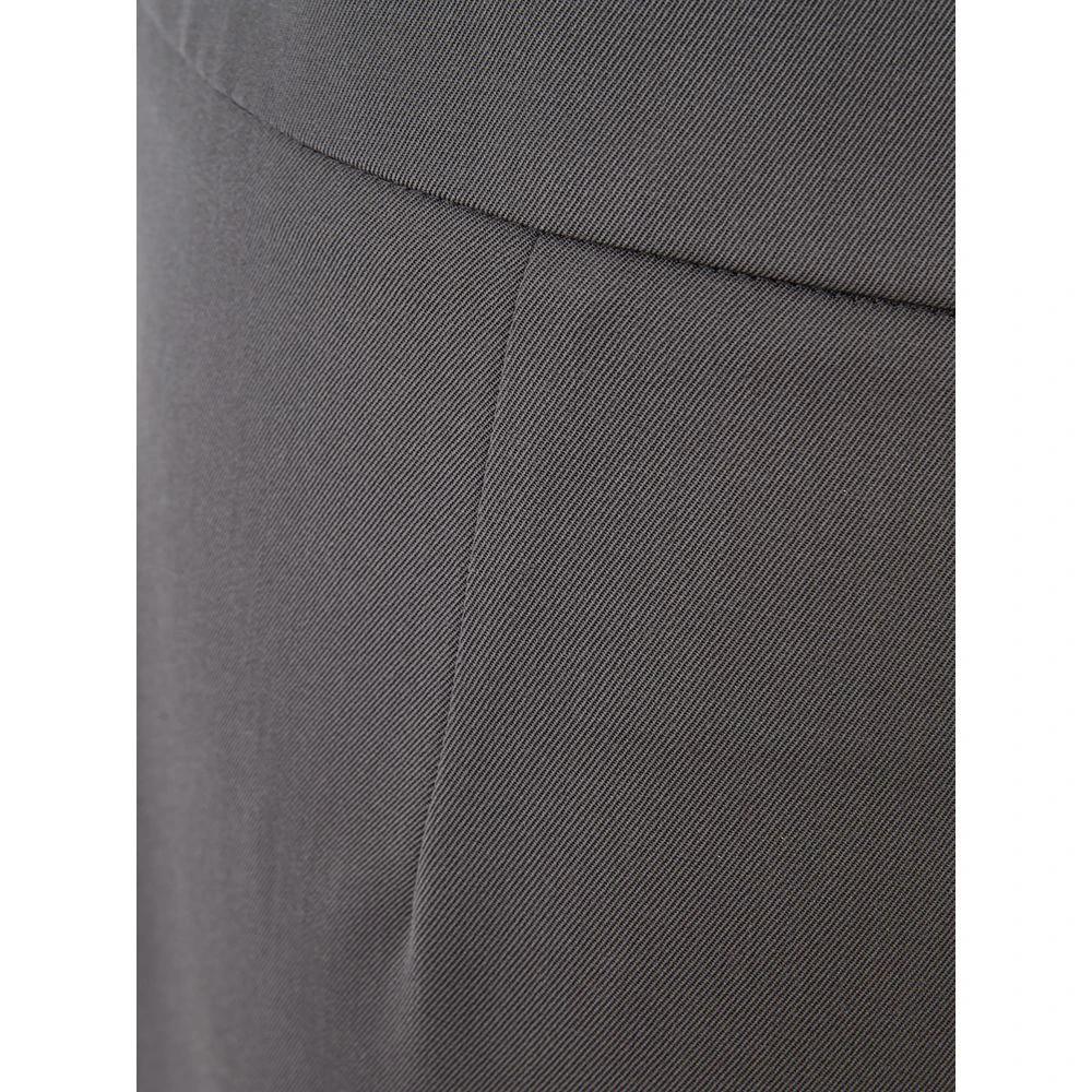 Lardini Gray Wool Casual Pants by Lardini