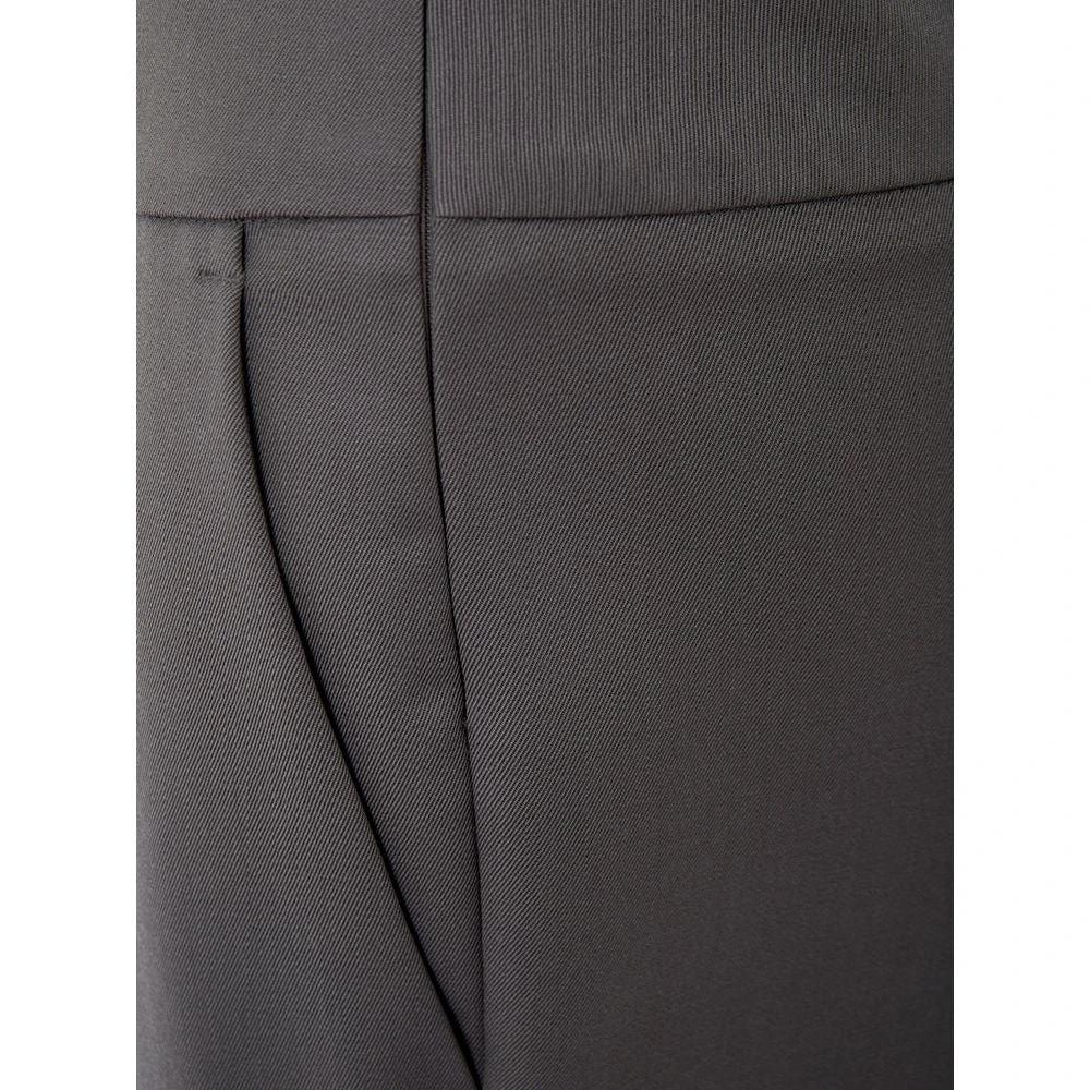 Lardini Gray Wool Casual Pants by Lardini
